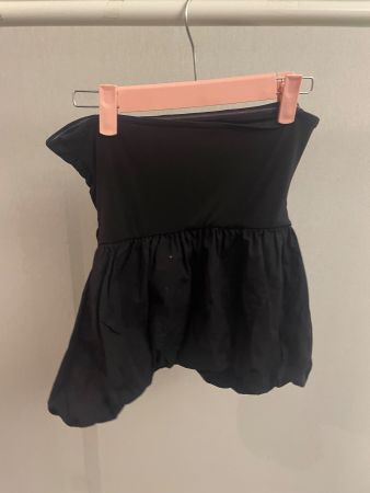 Schwarzes Sommer  Rock mit Top von Gina Tricot, Grösse M