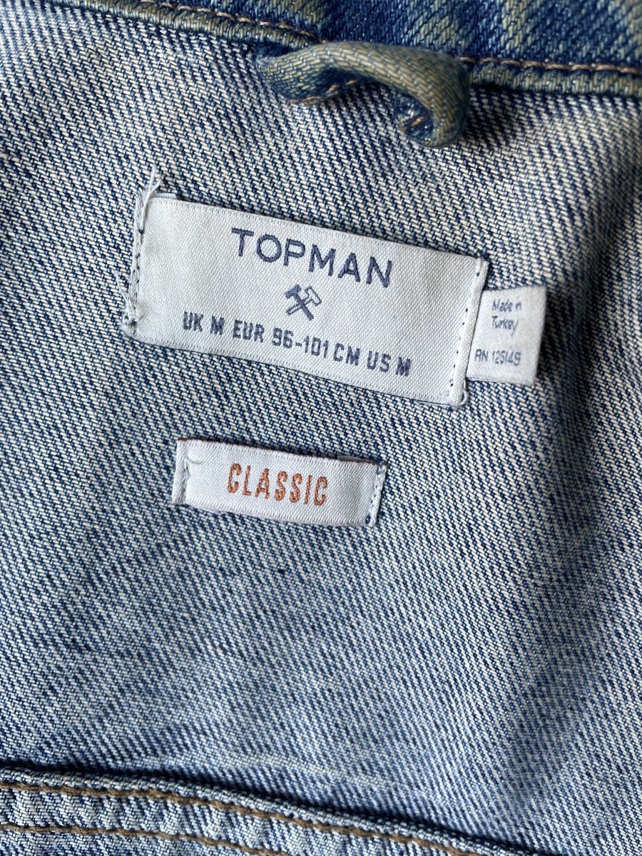 Giacche: Veste en jean Topman Classic, taille M – Usato da Confignon venduto da MattWen 3