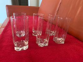 6er Set Longdrinkgläser / Wassergläser, neuwertig!
