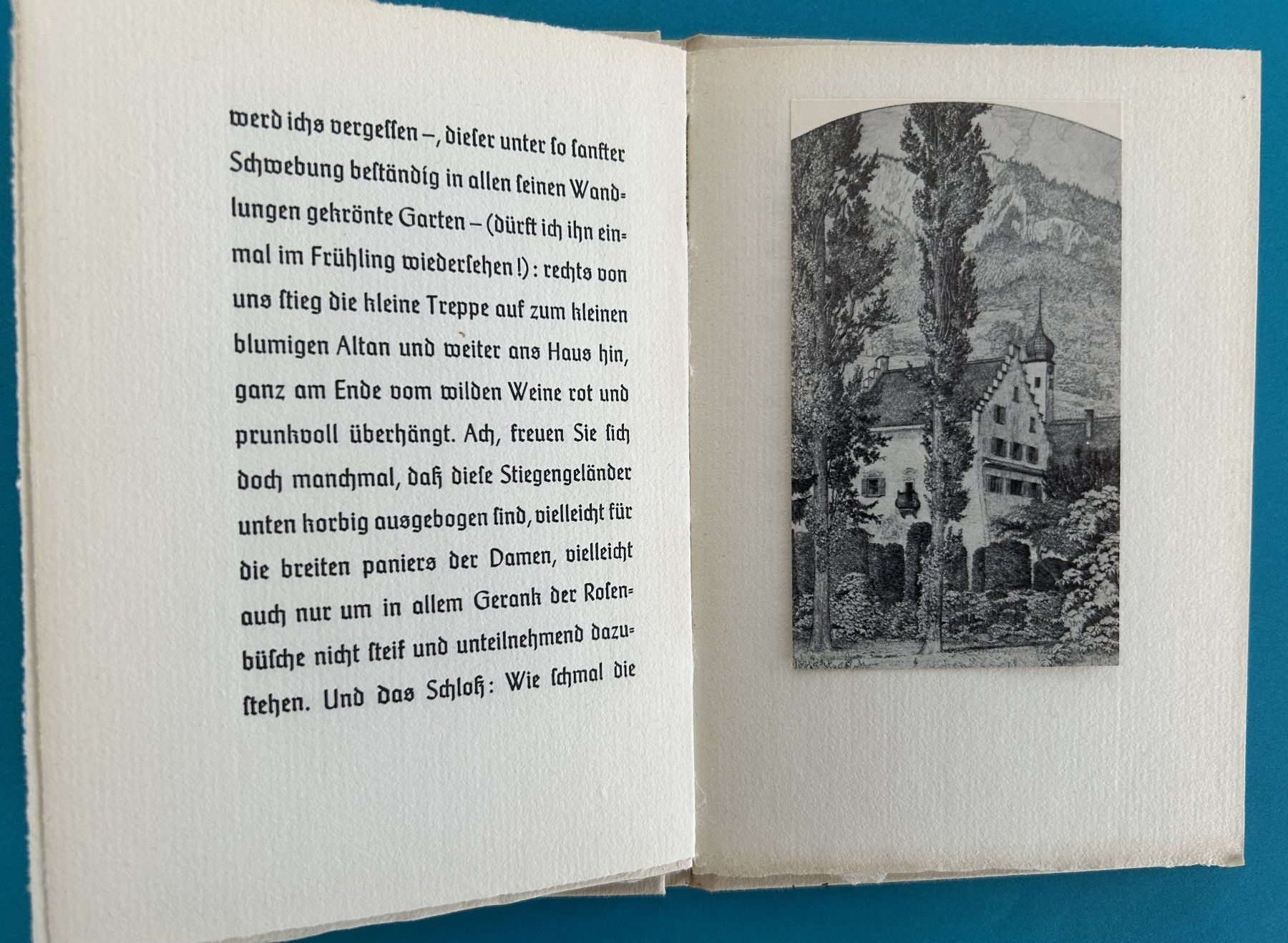 Libri: EIN BRIEF RILKES – SCHLOSS BOTHMAR – Usato da Zürich venduto da Domus09 5