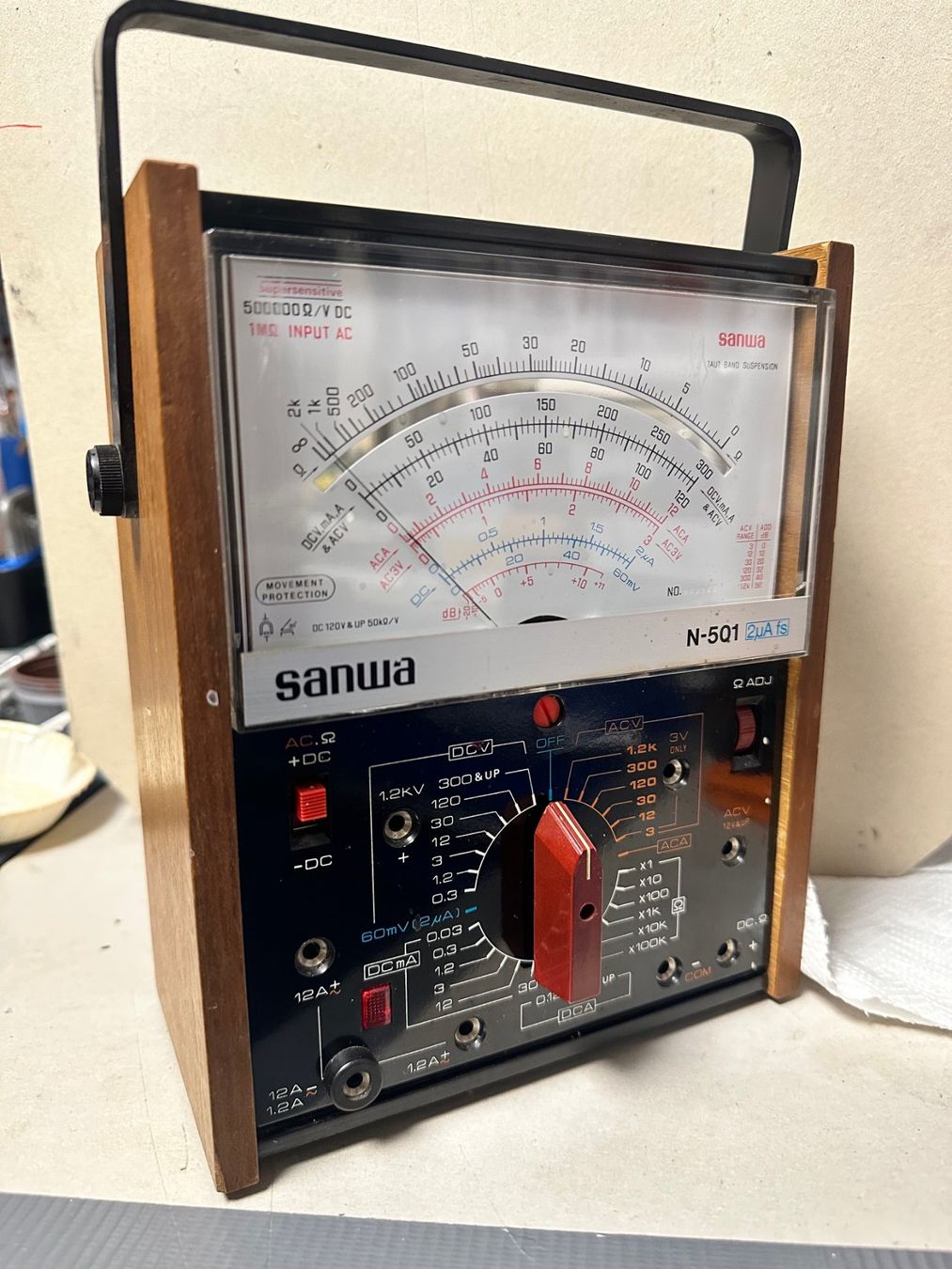 Misurare: Sanwa N-501 Multimeter Analog – Usato da Villmergen venduto da Werny1 3