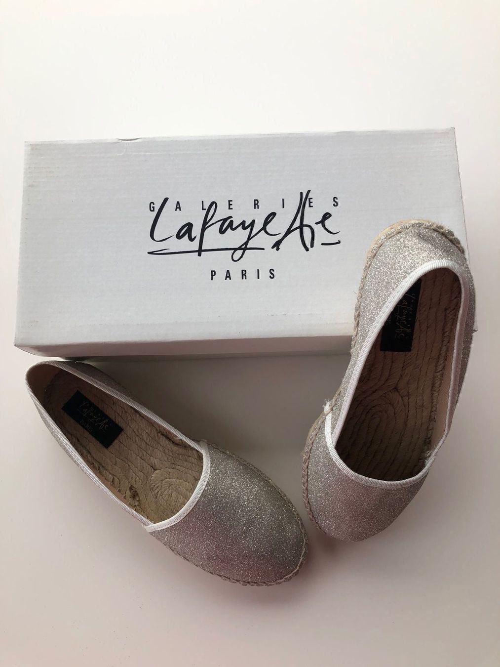 Scarpe da donna: Glitzer Espadrilles Galeries Lafayette – Nuovo e nell'imballaggio originale da Olten venduto da hahnice99 1