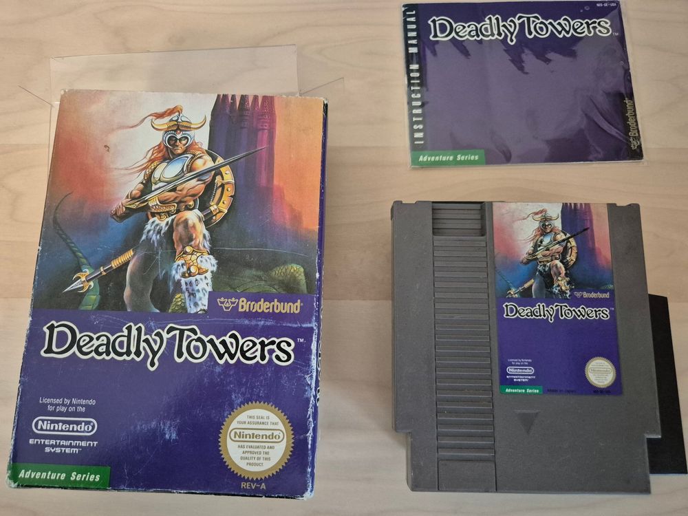 NES: Deadly Towers (US; CIB) (Gebraucht) in Bern für CHF 23 – mit ...
