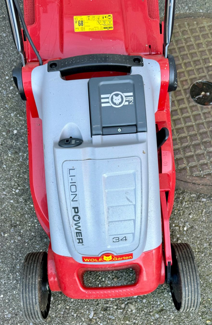 Wolf Garten Rasenmäher: Wolf Garten Expert 37 Elektro-Rasenmäher – Gebraucht aus Root von  1