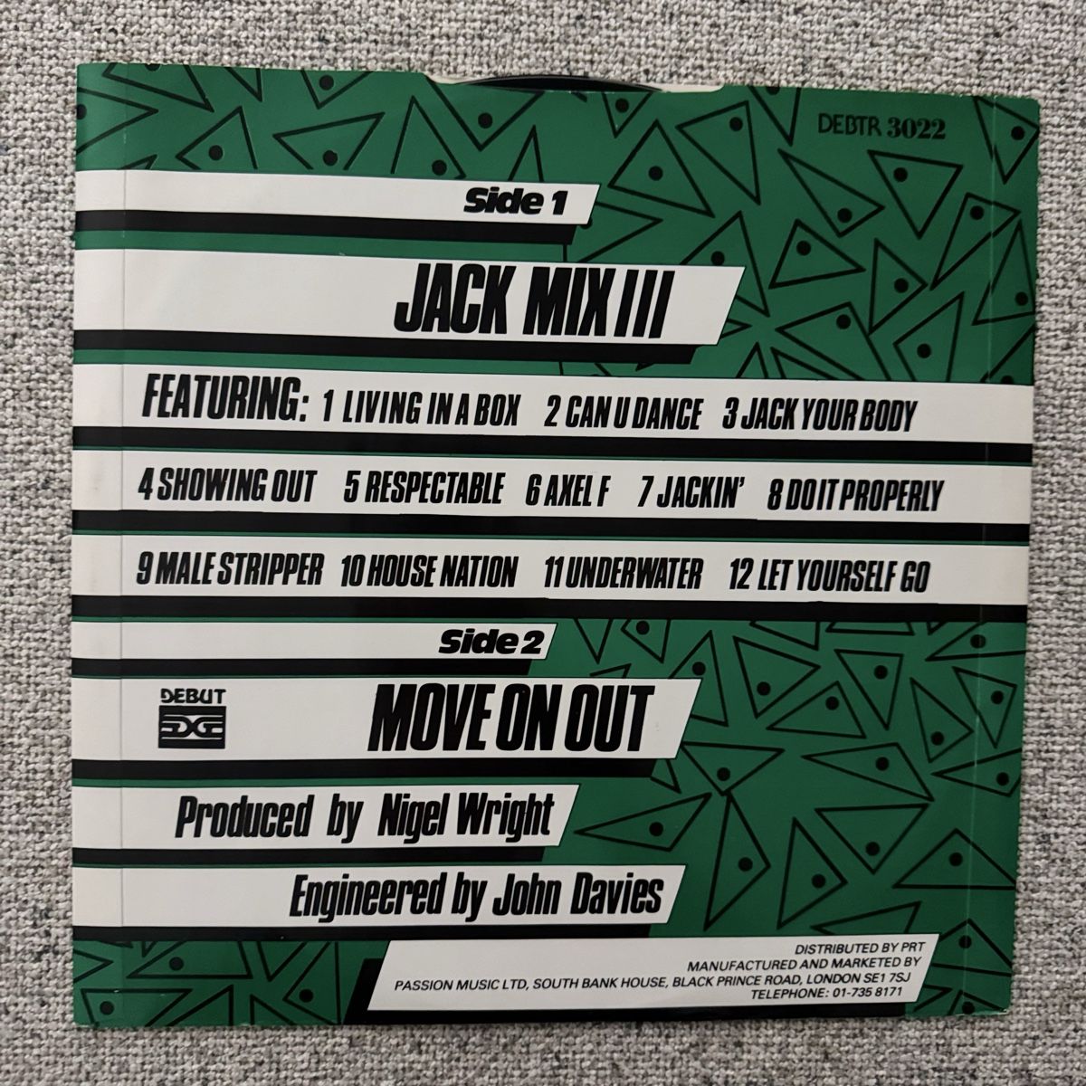 Schallplatten: Jack Mix III - Various Artists - 80s House – Gebraucht aus Rorbas von BlackstarRecords 1