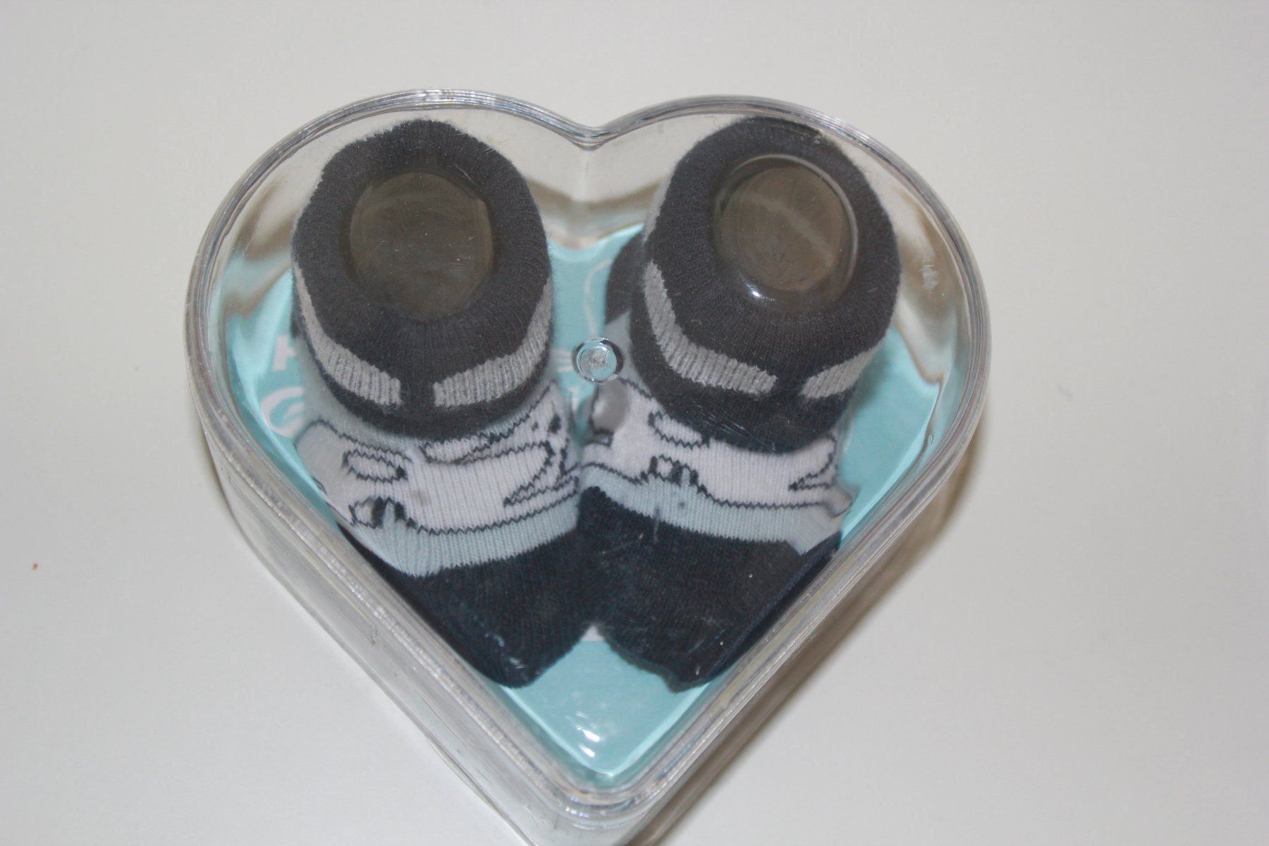 Altro per bambini: LENZ Babysocks Hellblau in Herzbox (Neu) – Nuovo e nell'imballaggio originale da Cham venduto da pat_5xld