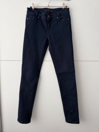 Dunkelblaue Damen Hose, Esprit, Medium rise, Gr. 28
