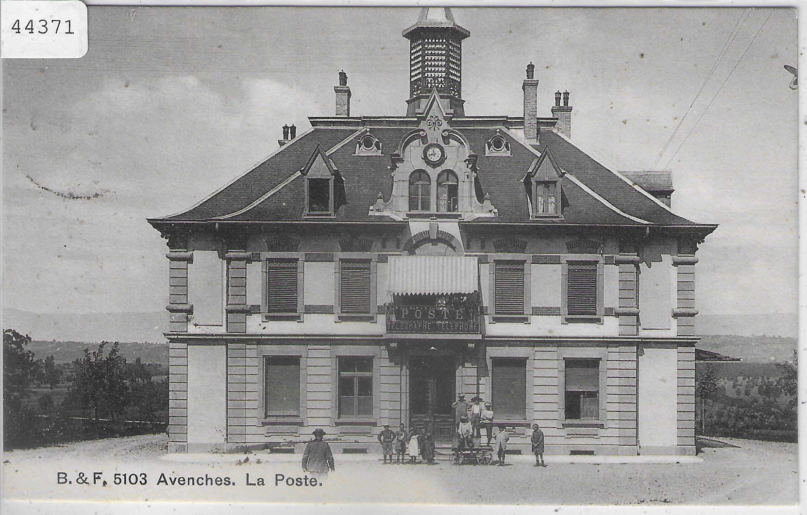 Ansichtskarten: Avenches - La Poste - animee belebt – Gebraucht aus Ettingen von Kartenplanet