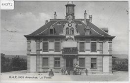 Avenches - La Poste - animee belebt