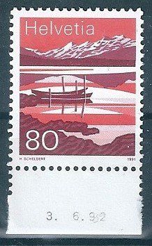 Tutti i francobolli: Timbres pour a & B post, avec bande datée – Usato da Belmont-Lausanne venduto da ZarRomanoff 3