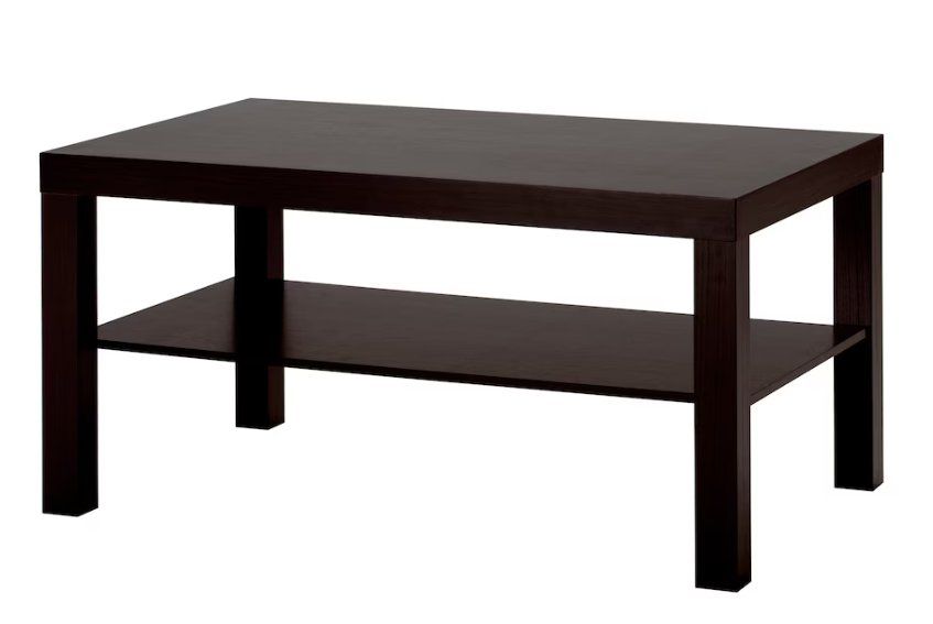 IKEA Lack Couchtisch in Schwarzbraun; (90x55cm) im Sale main image 1