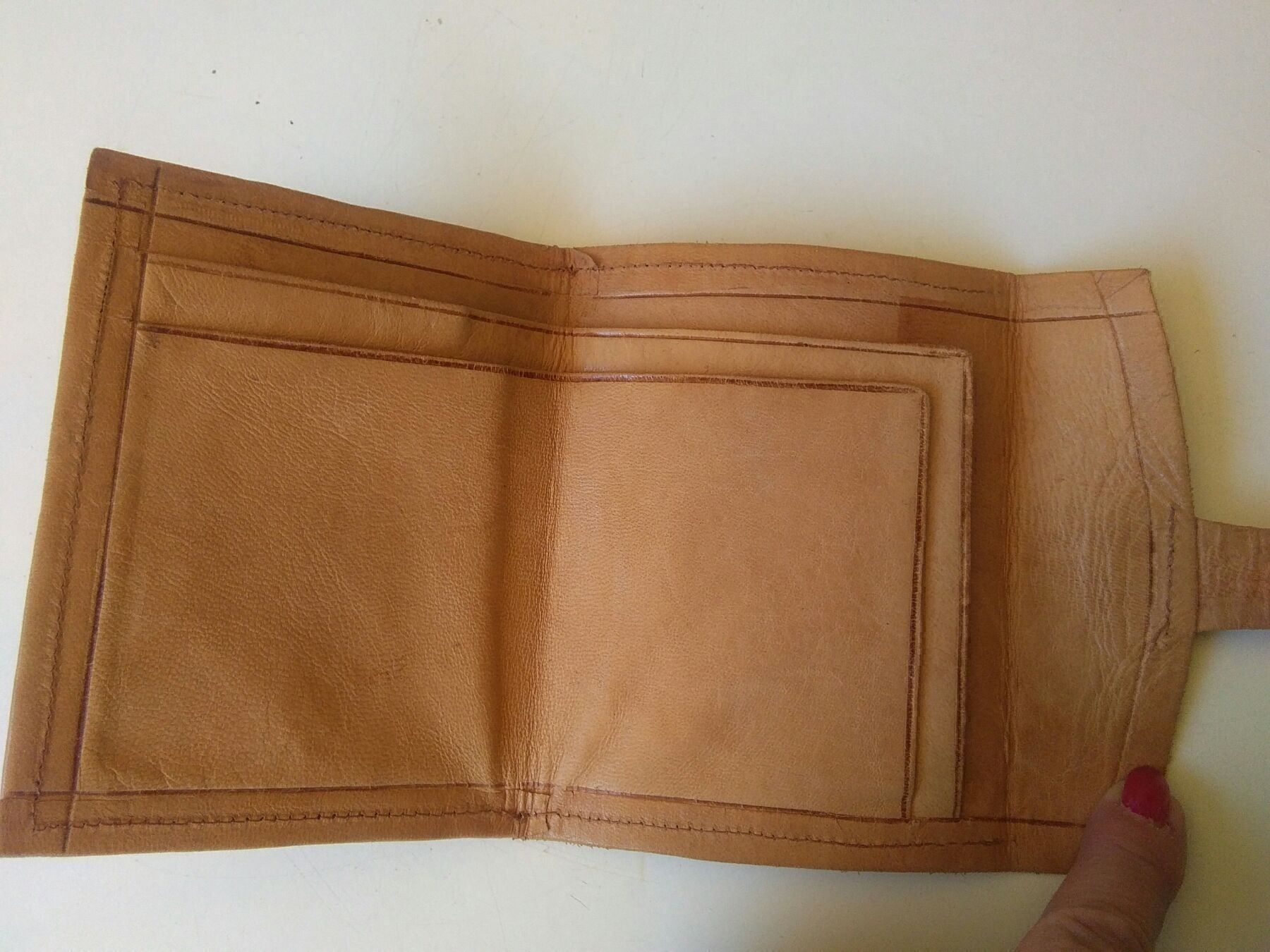 Portamonete: Portemonnaie, echt Leder, NEU – Nuovo (secondo la descrizione) da Neuenhof venduto da elRey123 3