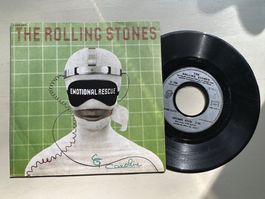 ROLLING STONES rare Emotional Rescue Single differnt France