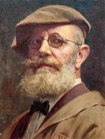 JOHANN FRANZ KAUFMANN – Selbstbildnis (Ölgemälde)
