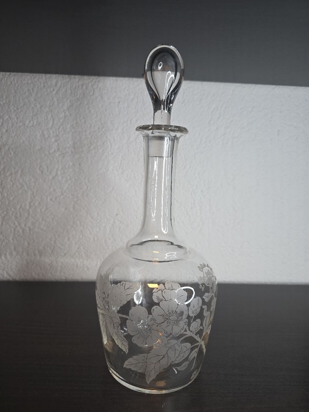 Caraffe: antike Glaskaraffe mit Stopfen *Uranglas* – Usato da Flamatt venduto da Tyrael01 1