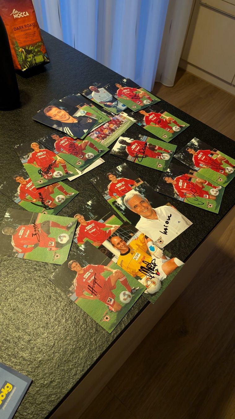Autografi: FC Thun Autogrammkarten 29x Saison 02/03 – Usato da Rohrbach venduto da Zidane6