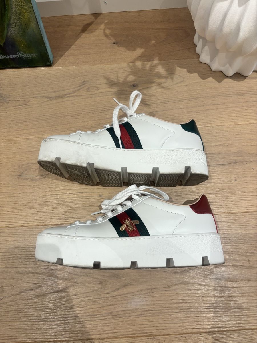 Gucci Damenschuhe: Gucci Leder Sneaker 39 – Neu (gemäss Beschreibung) aus lenzburg von Micky30 6