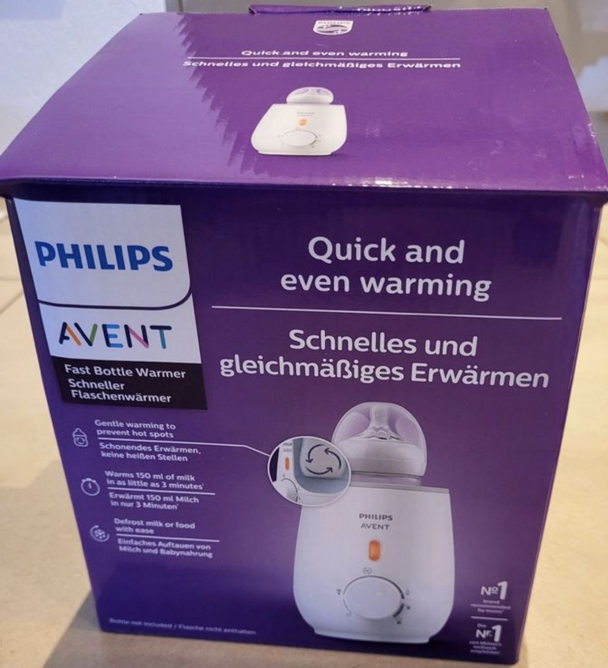 Avent Repas pour bébés: Philips Avent Flaschenwärmer – D'occasion à Rickenbach Sulz par anb_b8bm