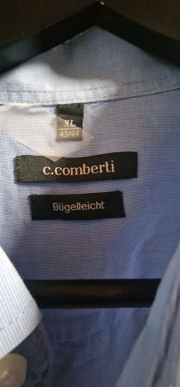 Hemden: Sommer Hemd C. Comberti, XL, hellblau – Gebraucht aus Chur von car_5clc 1