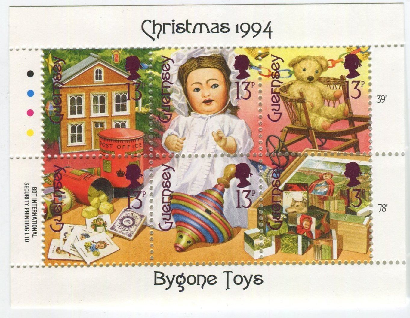 Alle Briefmarken: Block "Weihnachten". Guernsey. – Neu und originalverpackt aus Basel von Butsch5