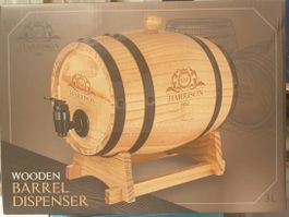 Wooden Barrel Dispenser (NEU ORIGINALVERPACKT)