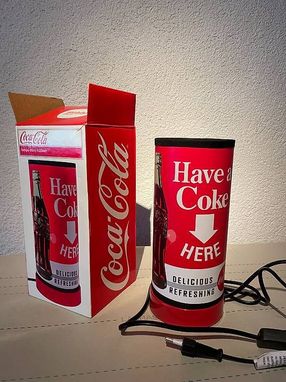 Lampen: Coca-Cola Tischeuchte – Gebraucht aus Ettingen von Donald4107 3