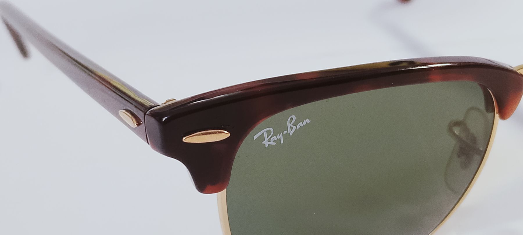 Ray-Ban Lunettes & Verres: Neue Ray-Ban Clubmaster Sonnenbrille  – Neuf (Voir description) à Biel/Bienne par Vintage-timearts 2
