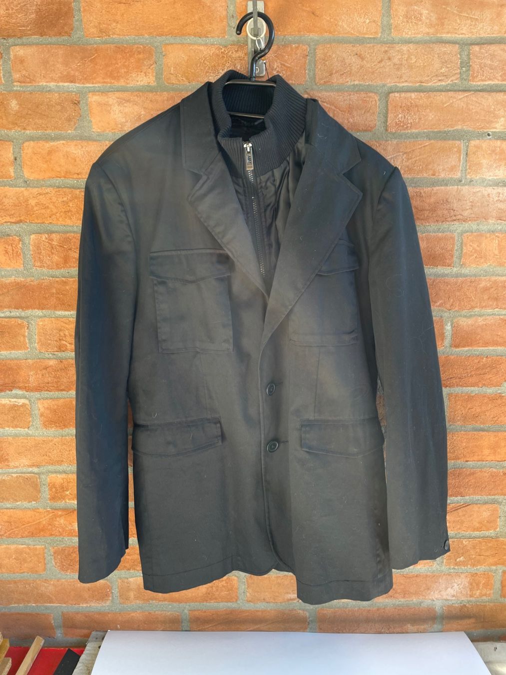 Giacche: SMOG - Elegant Black Jacket – Usato da Chiasso venduto da Er_Mon