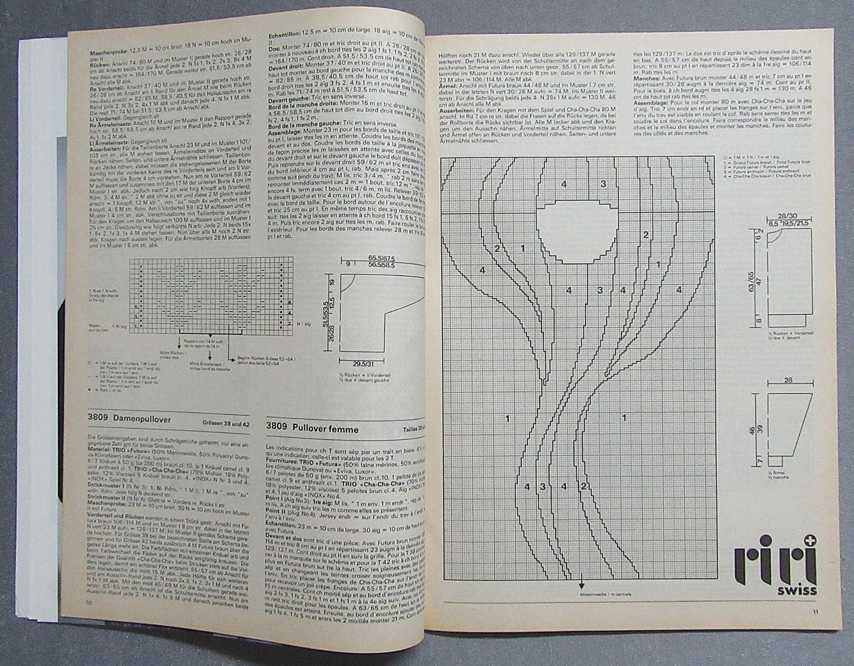 Riviste & Magazine: Strickheft - Trio 38 - Strickmode - Trio Wolle – Usato da Auenstein venduto da Padabimbim 5