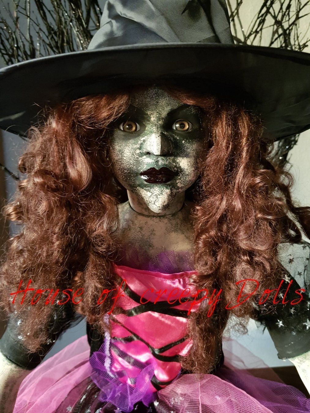 Puppen: 🕷HORROR / HALLOWEEN HEXE – Neu (gemäss Beschreibung) aus Root von LifestyleAccessoires