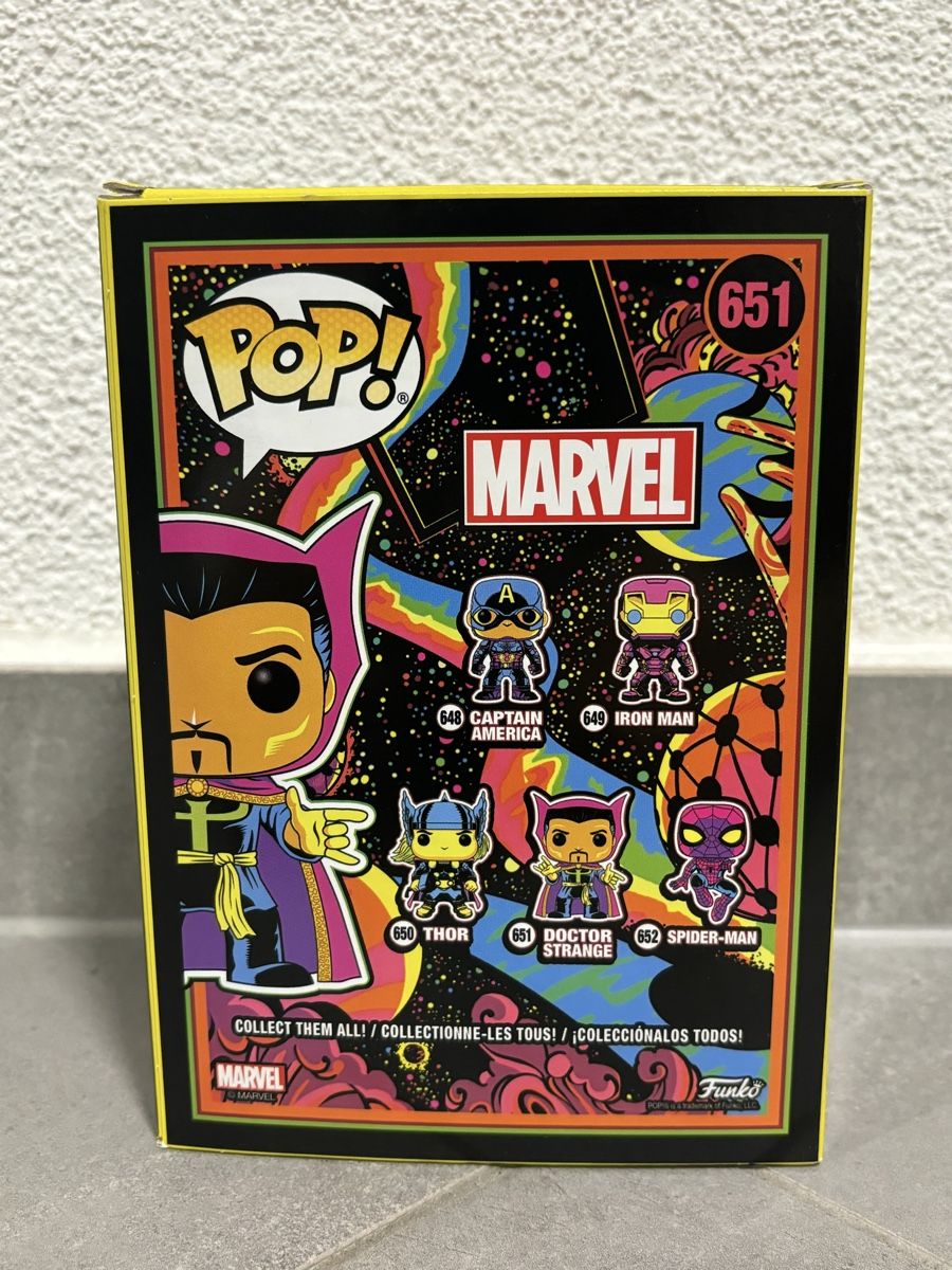 Funko Statuette: Funko Marvel Black Light Dr. Strange #651 – Nuovo (secondo la descrizione) da Bellach venduto da luc_srf8 2