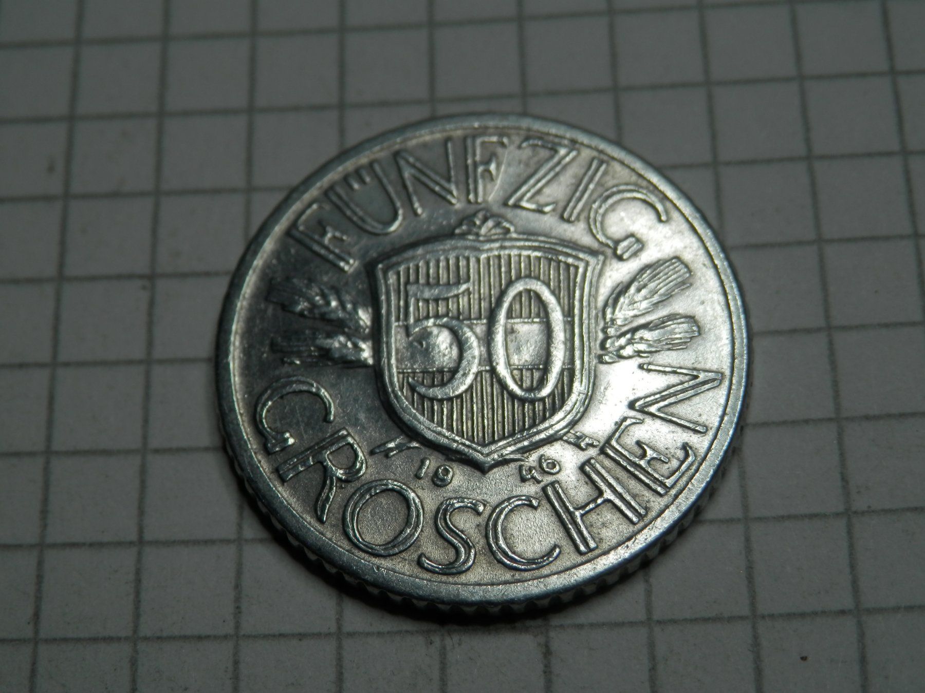 Tutti le monete: Österreich  50 Groschen, 1946 – Usato da Weiach venduto da weiach81