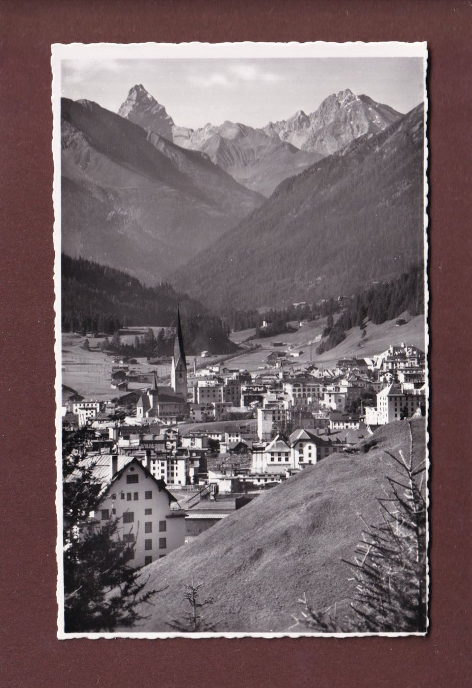 Cartoline postali: DAVOS-PLATZ – Usato da Pully venduto da nicecards