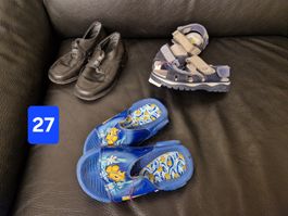 Lot chaussures enfant pointure 27 été printemps