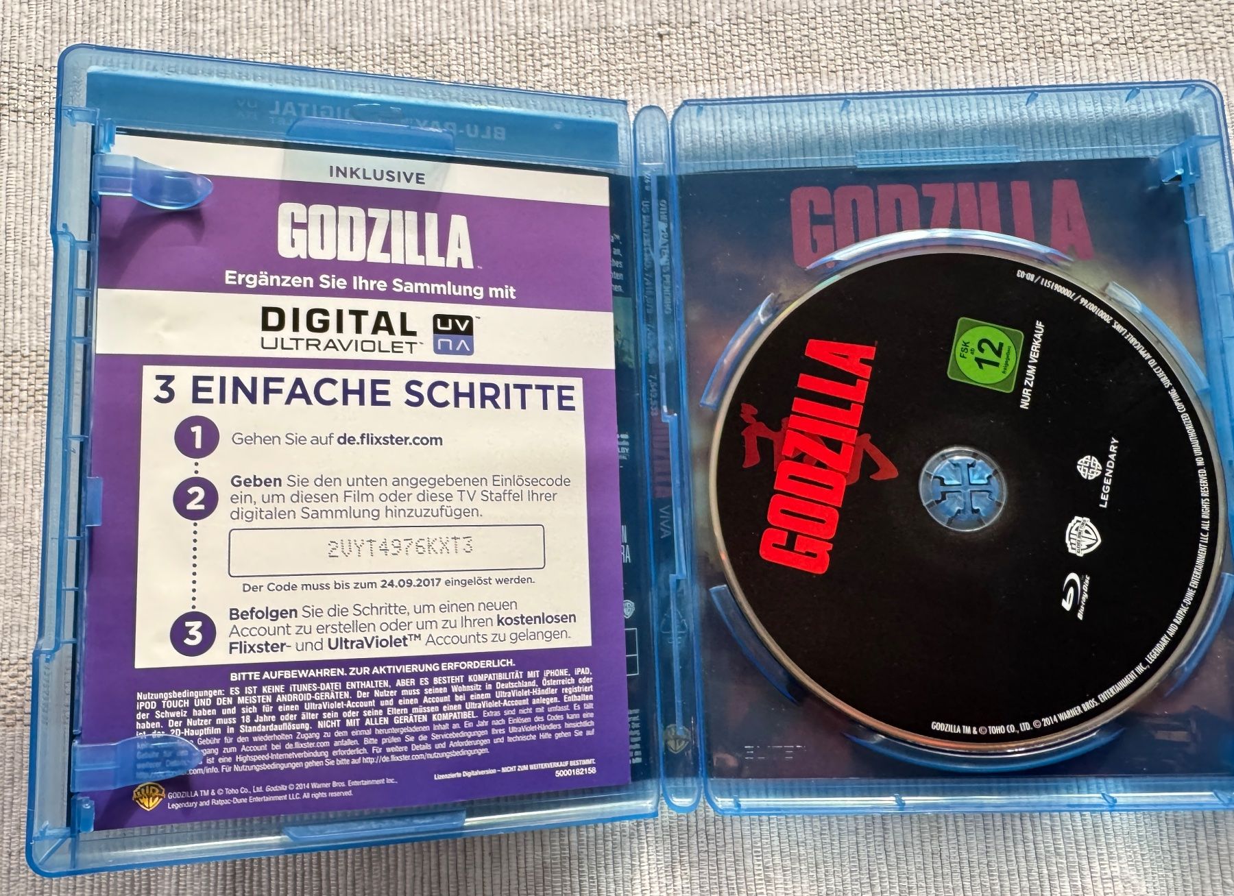 Tutti i DVDs: Godzilla [Blu-ray] – Usato da Arbon venduto da drs64 2