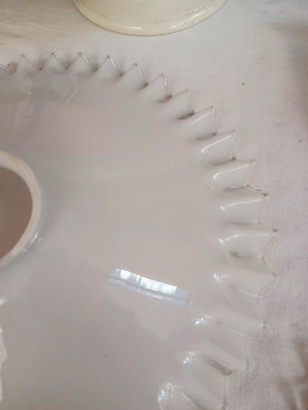 Abat-jours: antik Glas lampenschirm – D'occasion à Ambrì par Maerz87 1