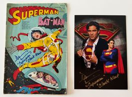 DEAN CAIN Superman Bat Comic #20 1972 Original Autogramm COA