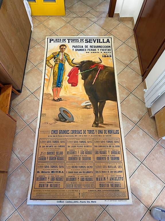 Foto & Immagini: Original antique Corrida poster – Usato da Zürich venduto da giu_h9dh 3