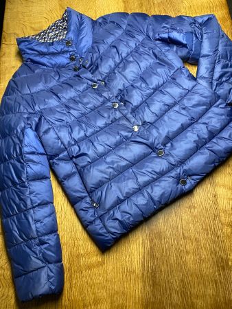 Gerry Weber WINTERJACKE/WENDEJACKE Gr.40/M blau/gemustert