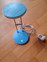 Schreibtischlampe Tischleuchte LED blau mit Netzteil