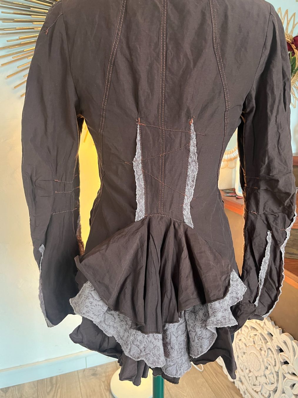 Jacken: Veste Automne Marron Style Bohème Chic – Gebraucht aus Seiry von vanille08 3