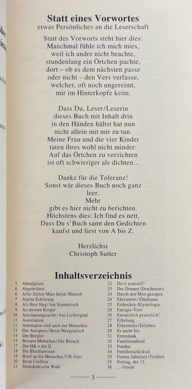 Libri: Christoph Sutter, Der H & die Kuh – Nuovo (secondo la descrizione) da Sarnen venduto da Livres 4
