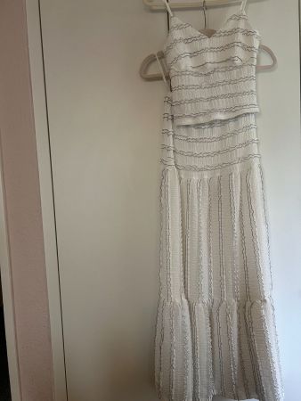 Attraktives Sommer-Deux-Pièce, creme, Gr. XS