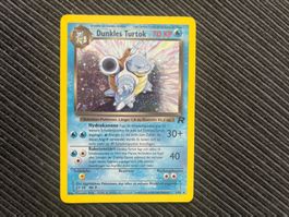 Pokemon Dunkles Turtok Holo Team Rocket
