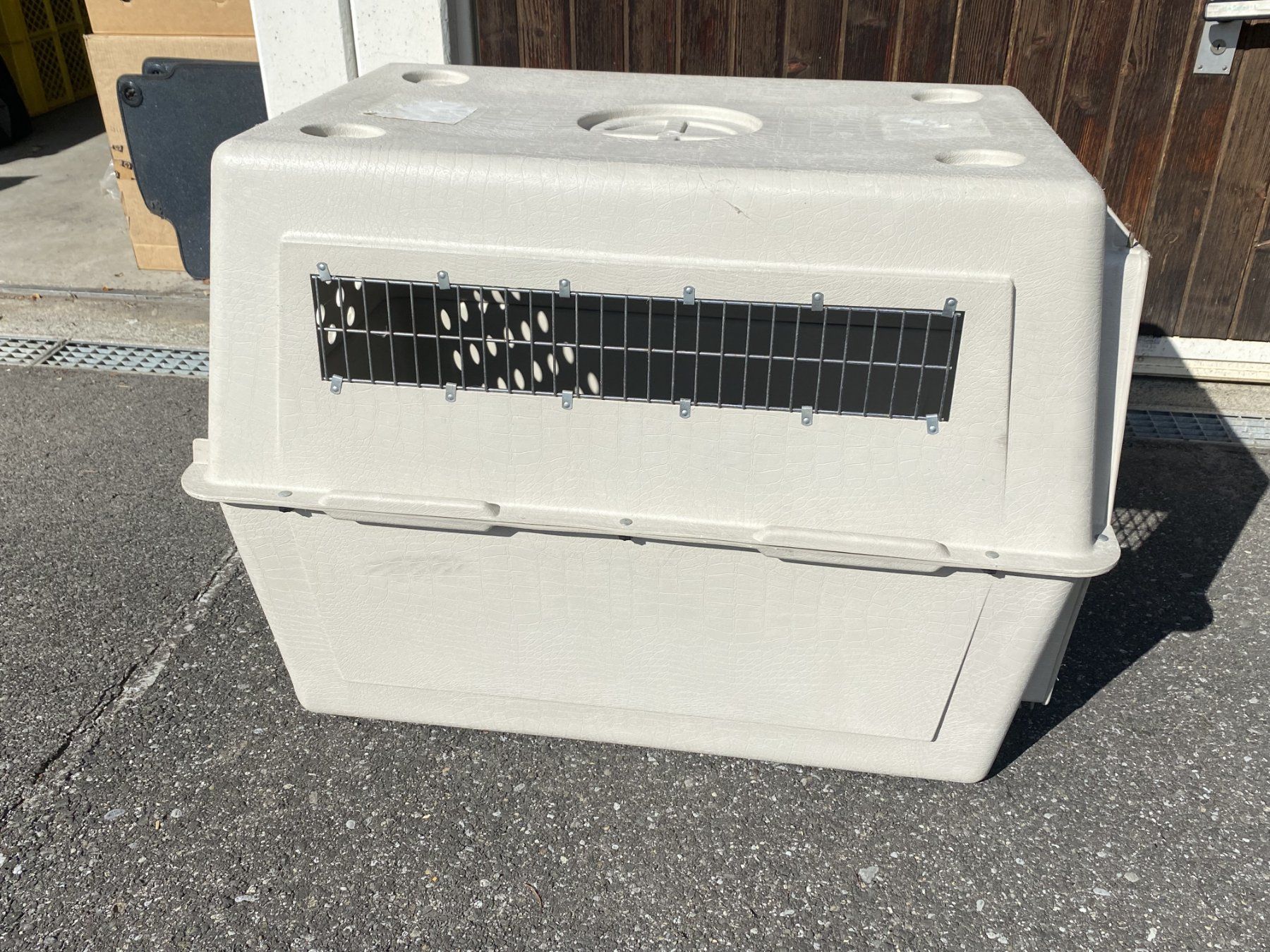 Gabbie, trasporto & Sicurezza: Transportbox für Hunde ob Gross oder klein. Beforzugt grosse – Usato da Leimbach AG venduto da bri_v67y 1