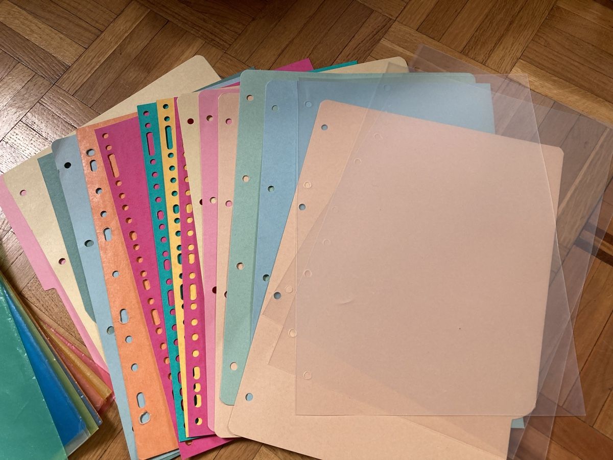 Ordner: Lot de cahiers, pochettes, intercalaires – Gebraucht aus Ardon von hel_2sxp 8