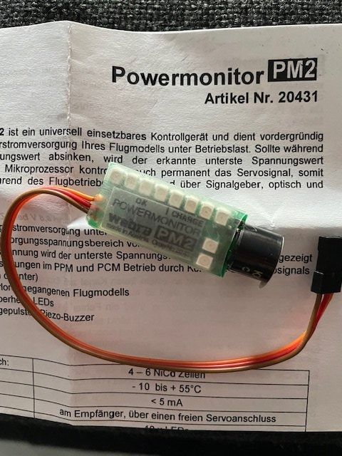 RC Kits de montage: Powermonitor PM2 (Webra) – Neuf avec emballage d'origine à Würenlingen par Delfinli1