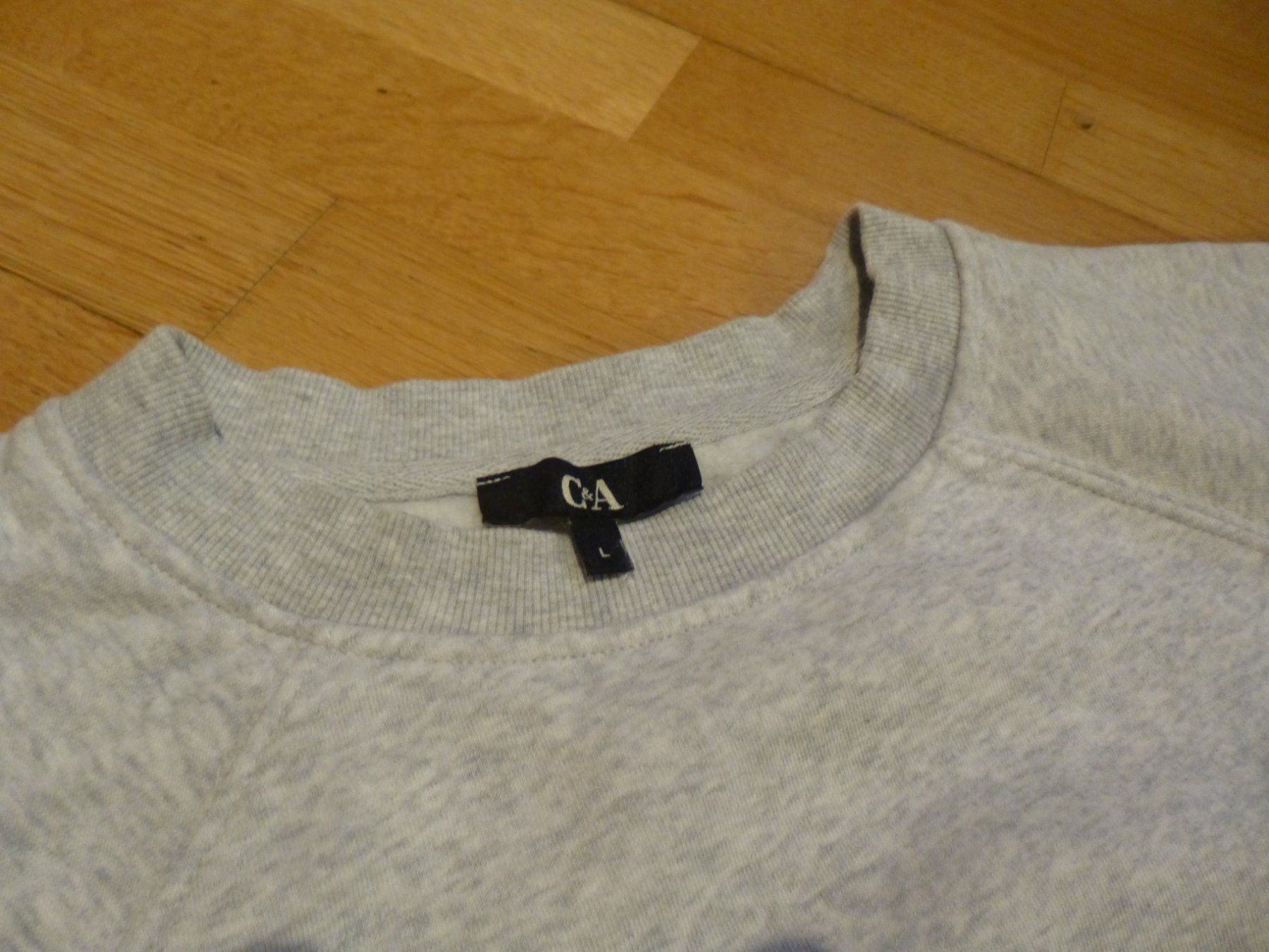 C&A Maglioni & Felpe: C&A Damen-Basic-Sweatshirt, Grösse L, Grau - Top Zustand! – Usato da Triengen venduto da misterpicknicker 1