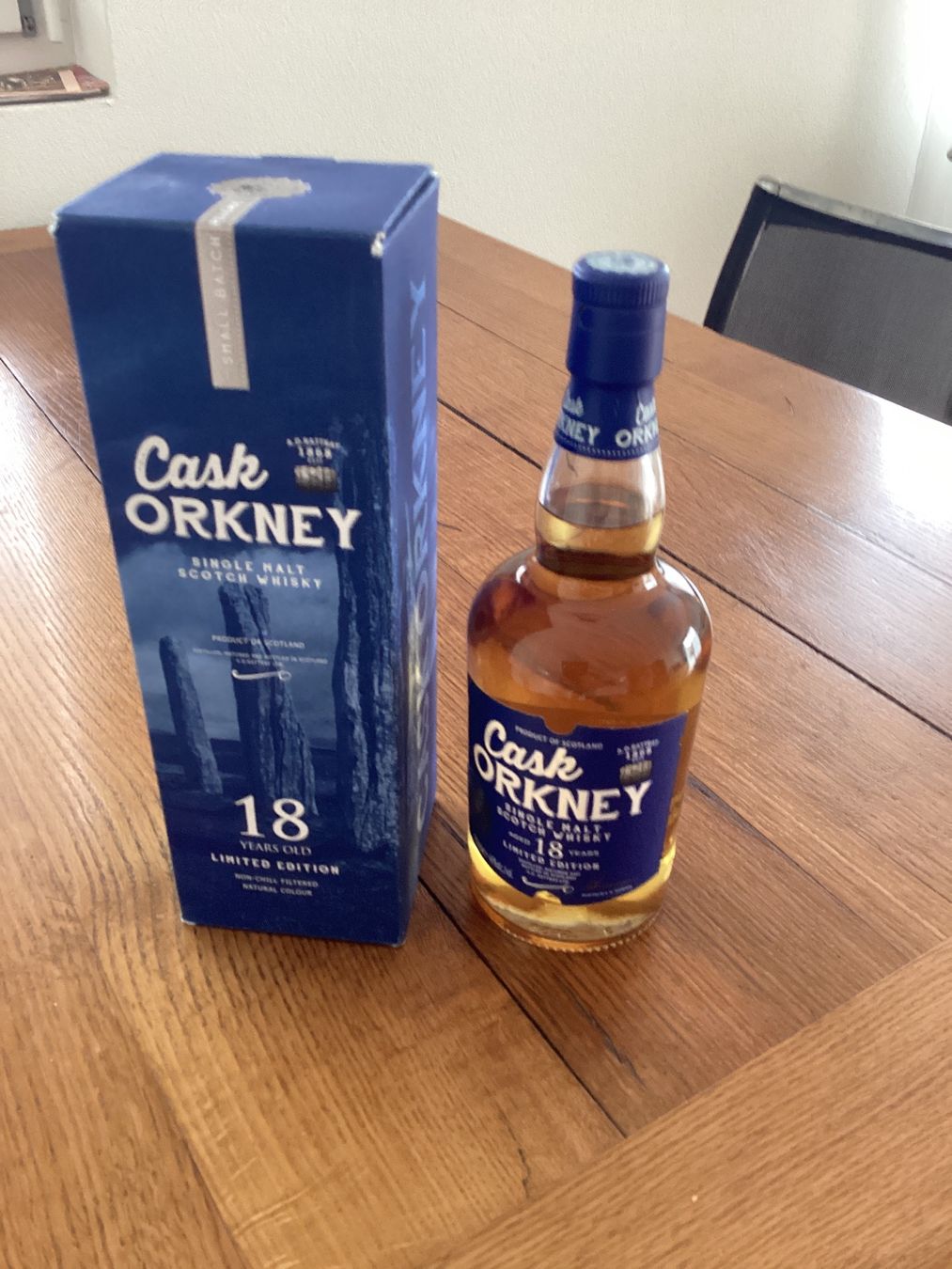 Spiritueux: Cask Orkney 18yrs. – Neuf avec emballage d'origine à Seengen par murmelo
