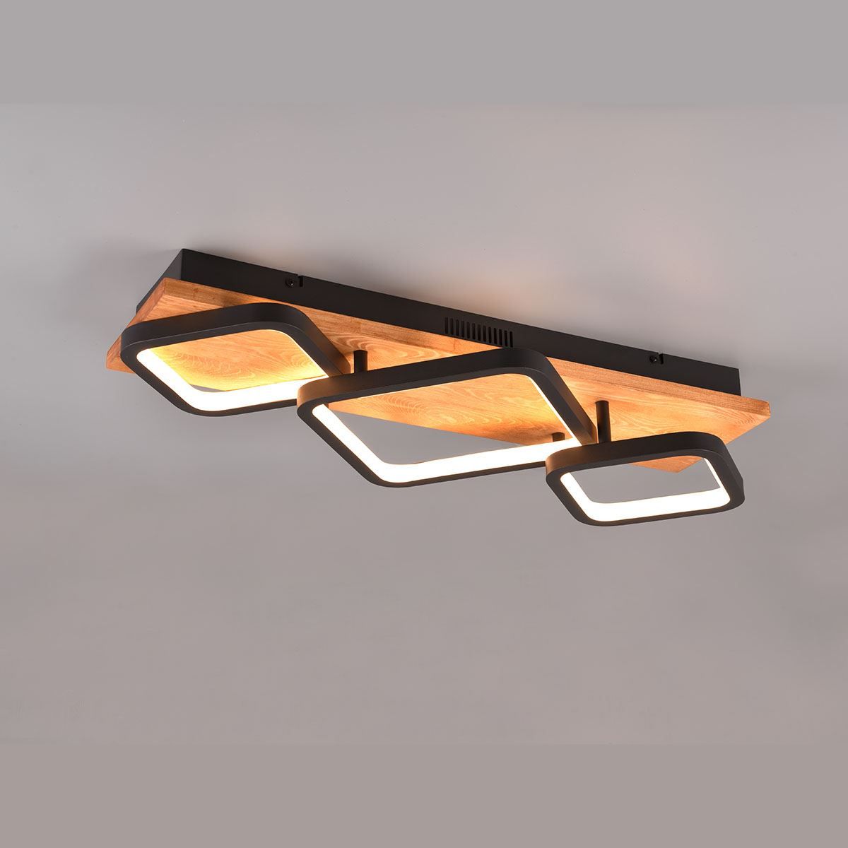 Lampadari & plafoniere: LED Deckenleuchte, Holz, 67 cm x 32 cm – Nuovo (secondo la descrizione) da Kreuzlingen venduto da Smart-Light